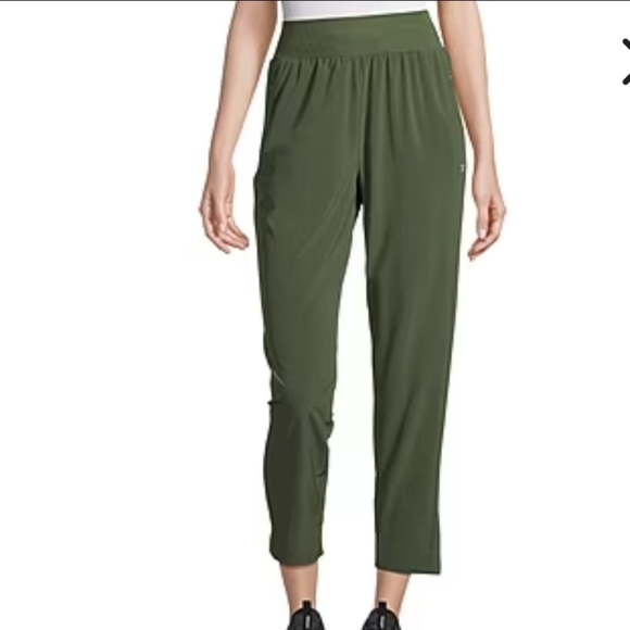 NWOT Xersion Women's Forester Green Mid Rise Slim Pant Size Medium - Picture 12 of 12